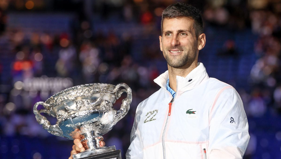 Australian Open 2023 Novak Djokovic Stefanos Tsitsipas vinder 10. titel i Melbourne