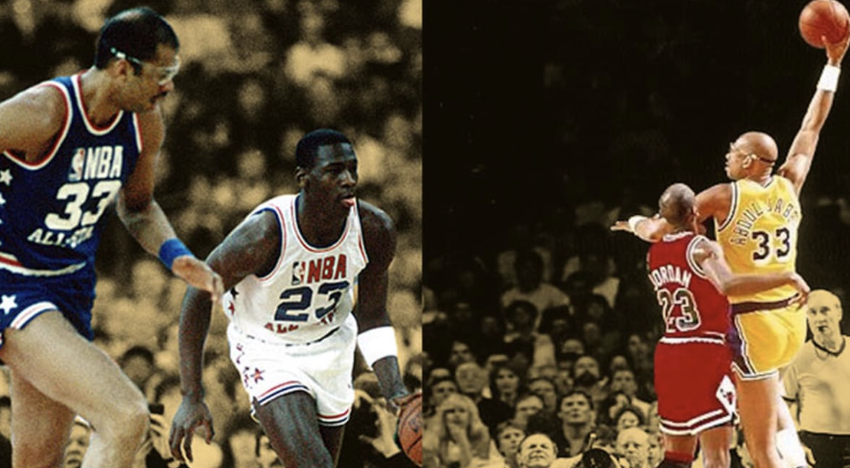 Did Michael Jordan play against Kareem Abdul-Jabbar?